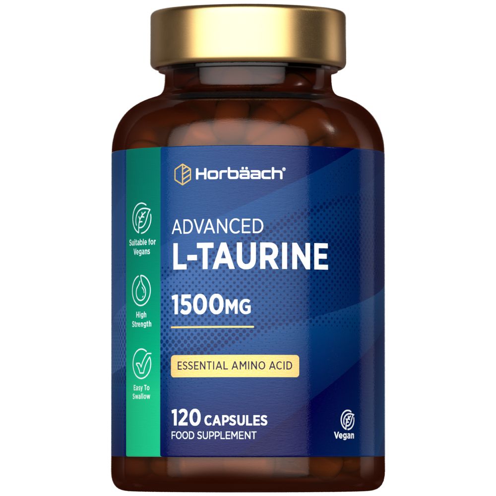 L-Taurine 1500 mg | 120 Capsules
