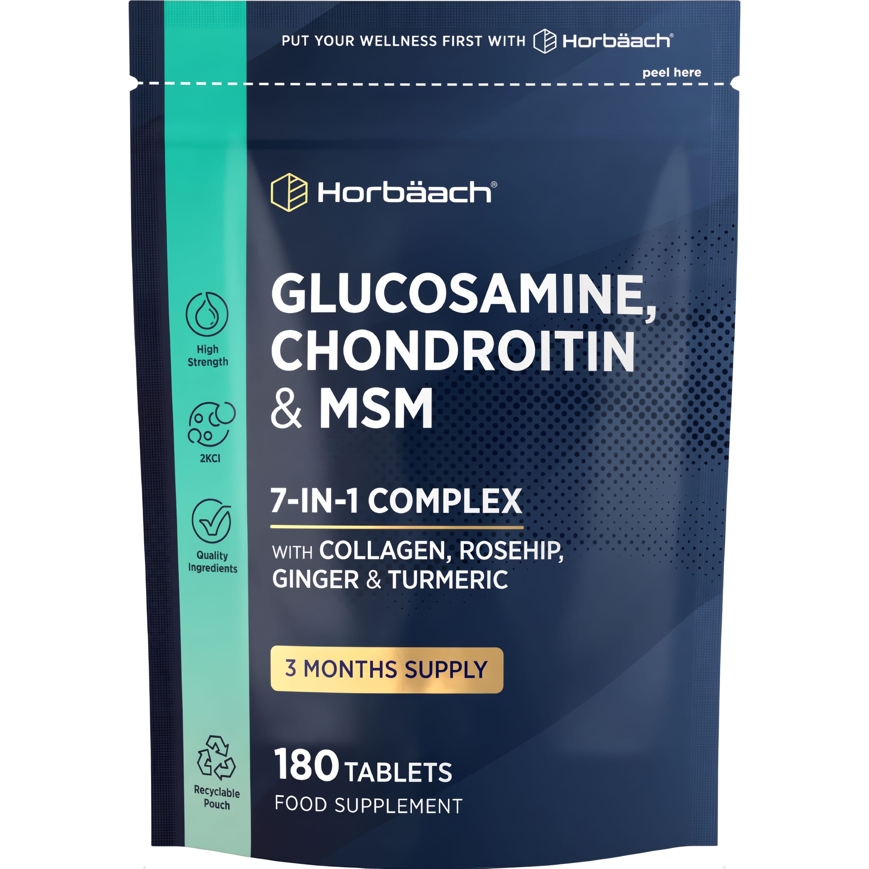 Glucosamine and Chondroitin Complex | 180 Tablets