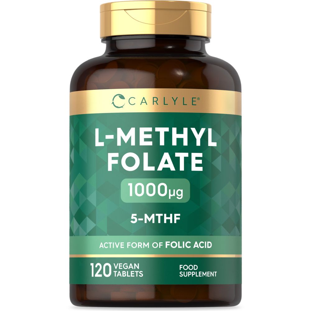 L-Methylfolate 1000 ug | 120 Tablets