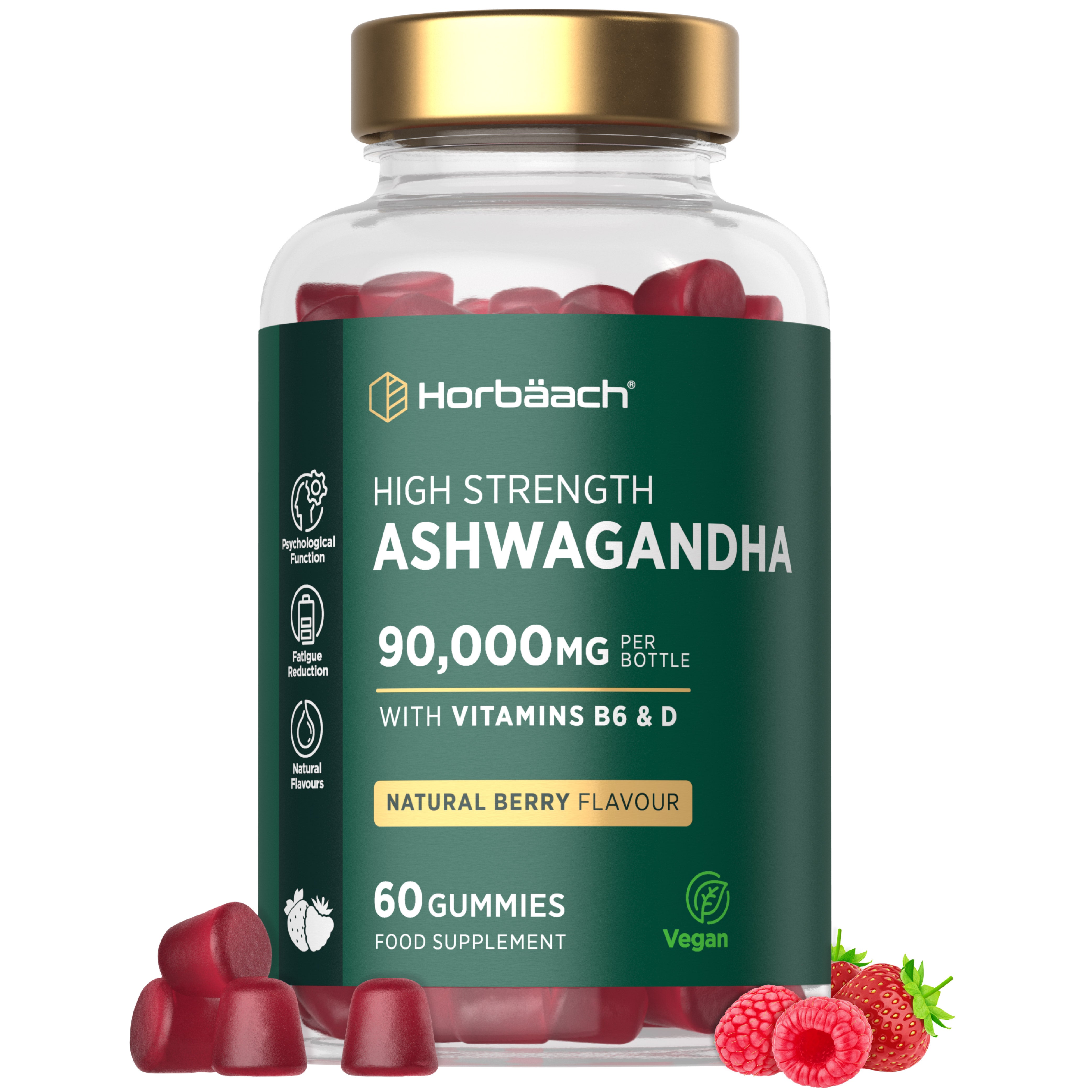 Ashwagandha 90,000 mg | 60 Gummies