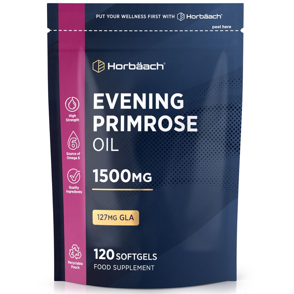 Evening Primrose Oil 1500 mg | 120 Softgels