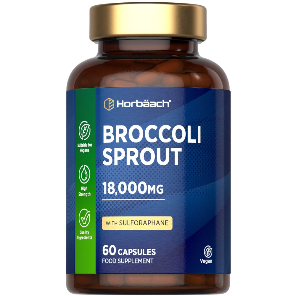 Broccoli Sprout 18,000 mg | 60 Capsules