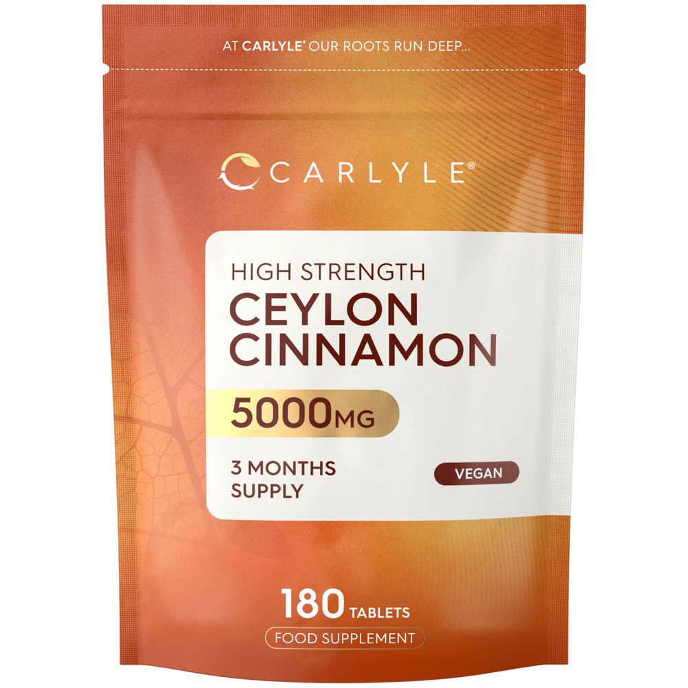 Ceylon Cinnamon 5000 mg | 180 Tablets