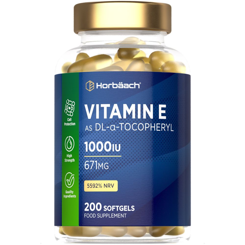 Vitamin E 1000 IU | 200 Softgels