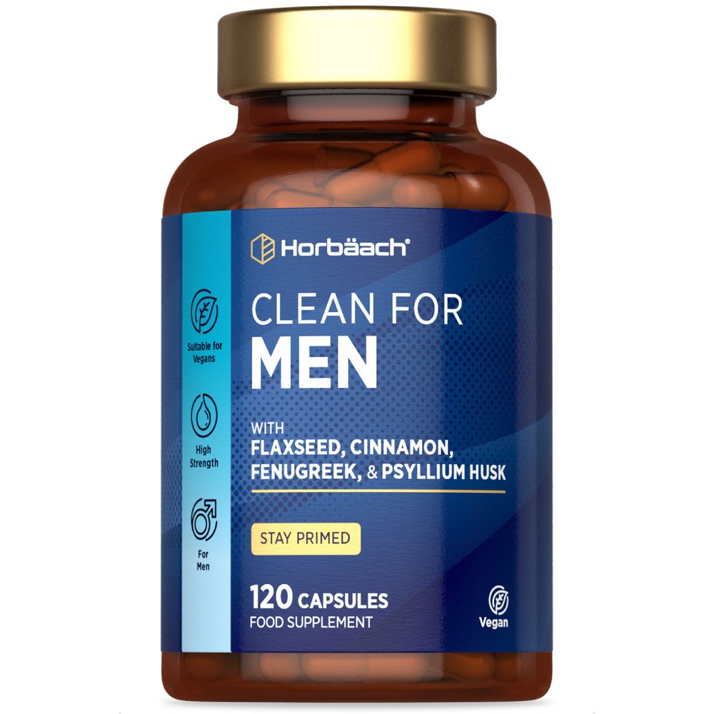 Psyllium Husk Complex for Men | 120 Capsules