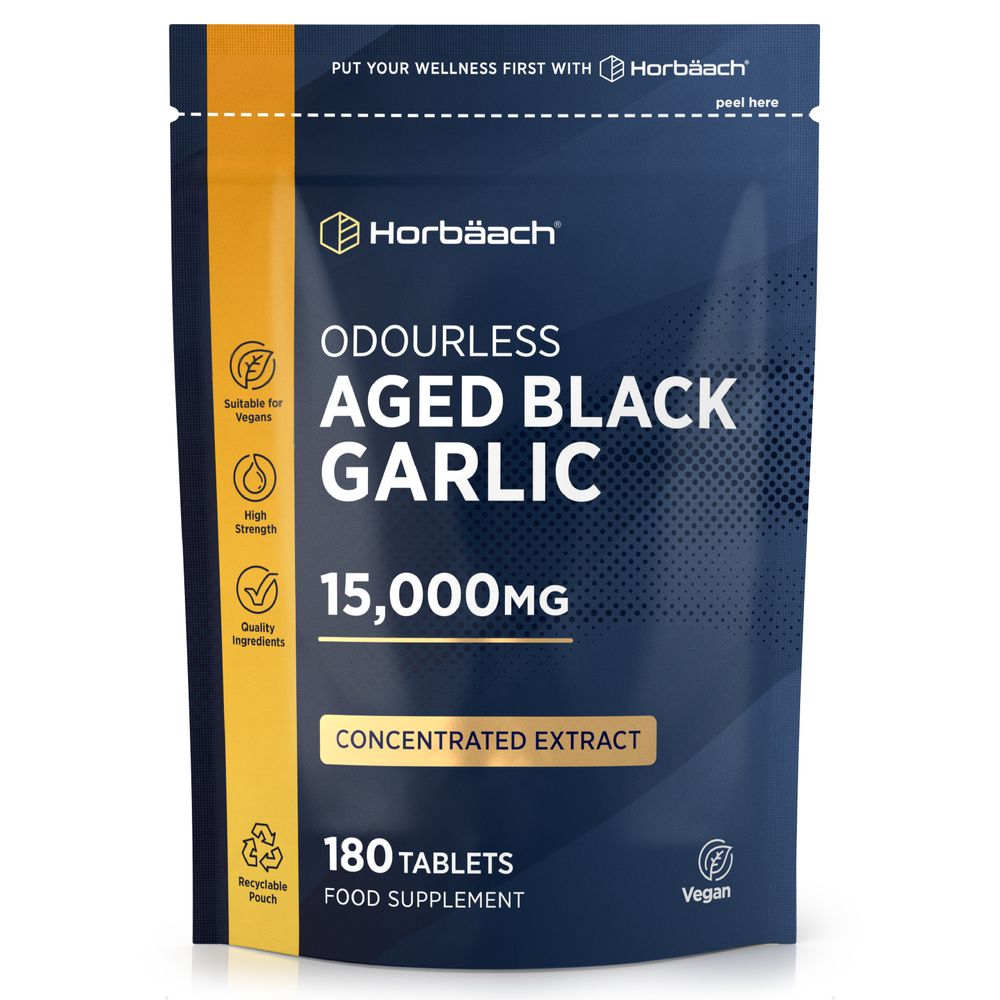 Black Garlic 15,000 mg | 180 Tablets