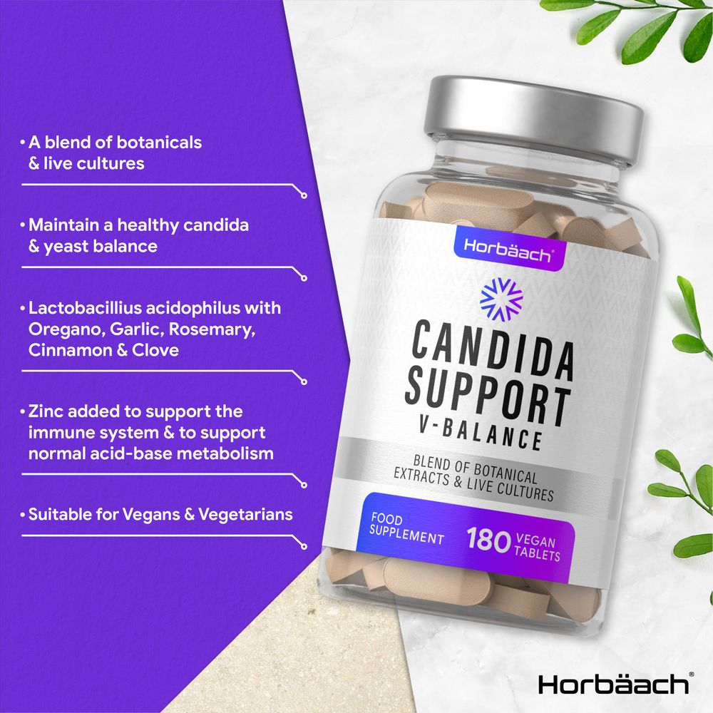 Candida Support Complex | 180 Tablets