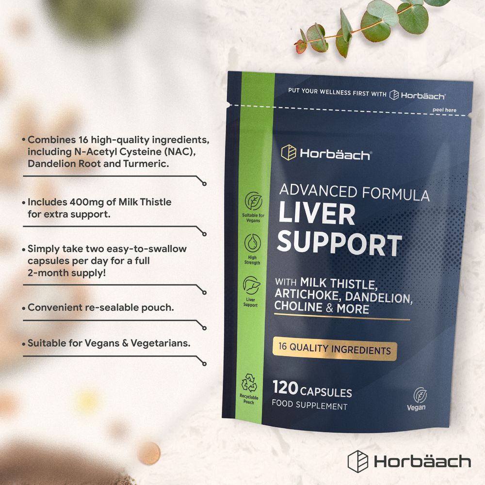 Liver Support Complex | 120 Capsules