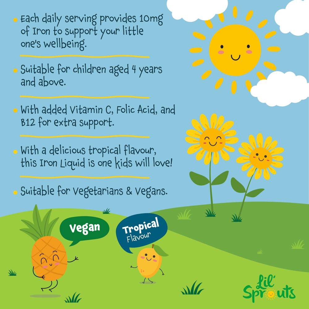 Iron Drops for Kids | 50mL