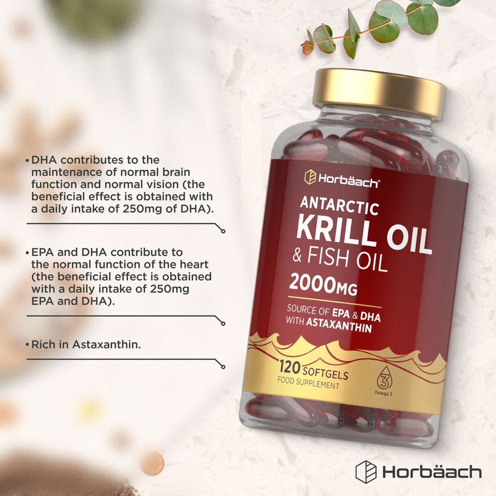 Antarctic Krill Oil 2000 mg | 120 Softgels