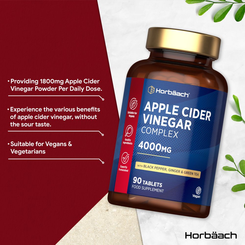 Apple Cider Vinegar Complex 4000 mg | 90 Tablets