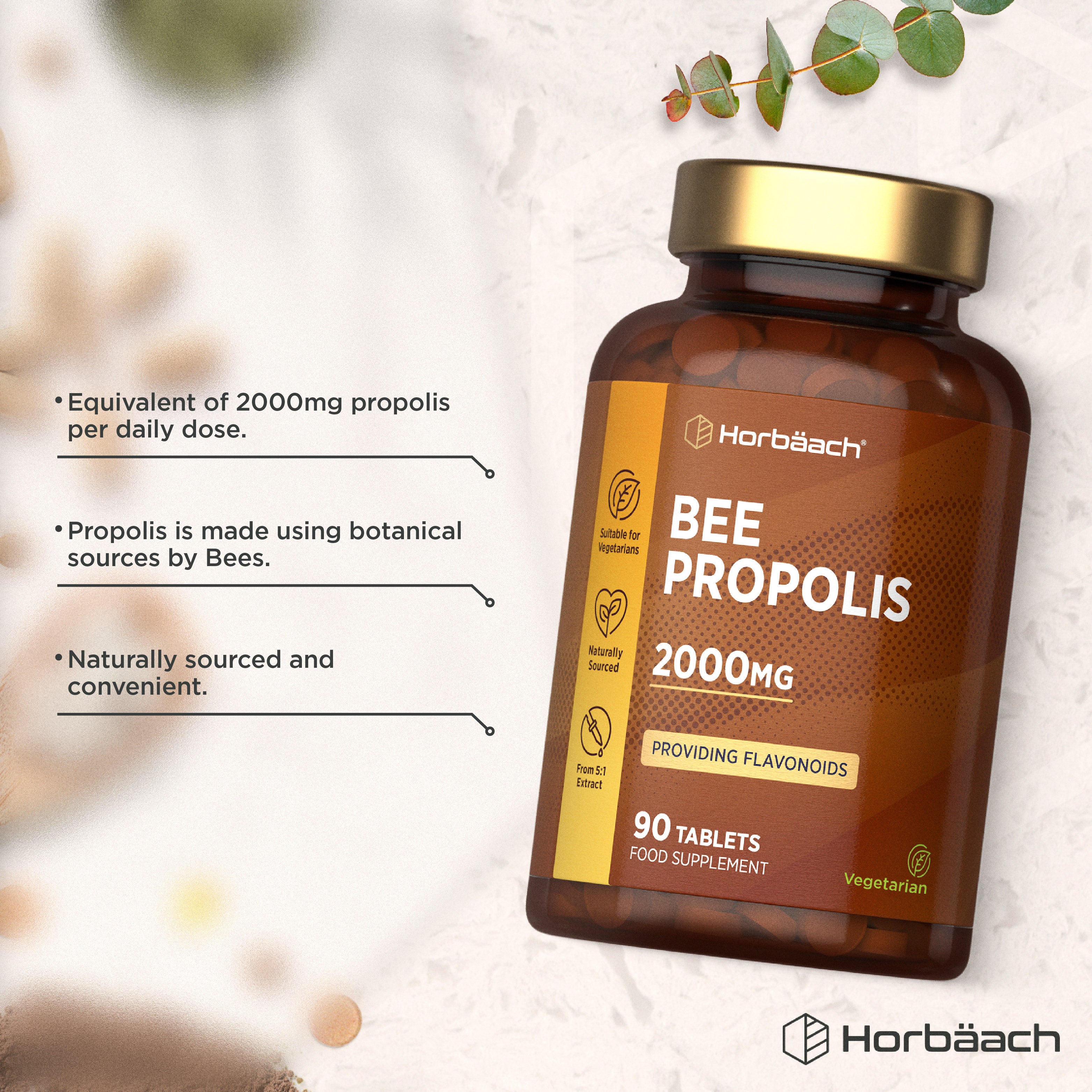 Bee Propolis 2000 mg | 90 Tablets