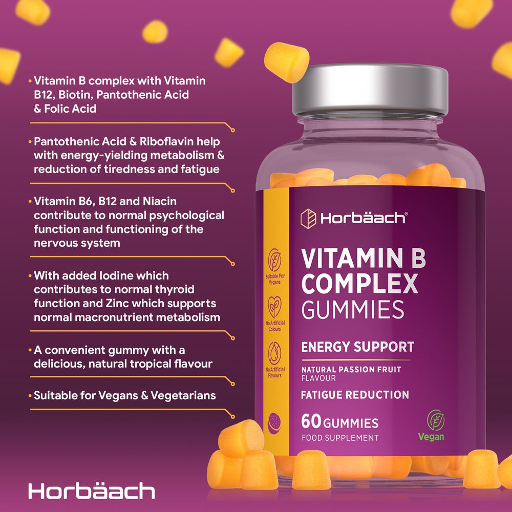 Vitamin B Complex | 60 Gummies
