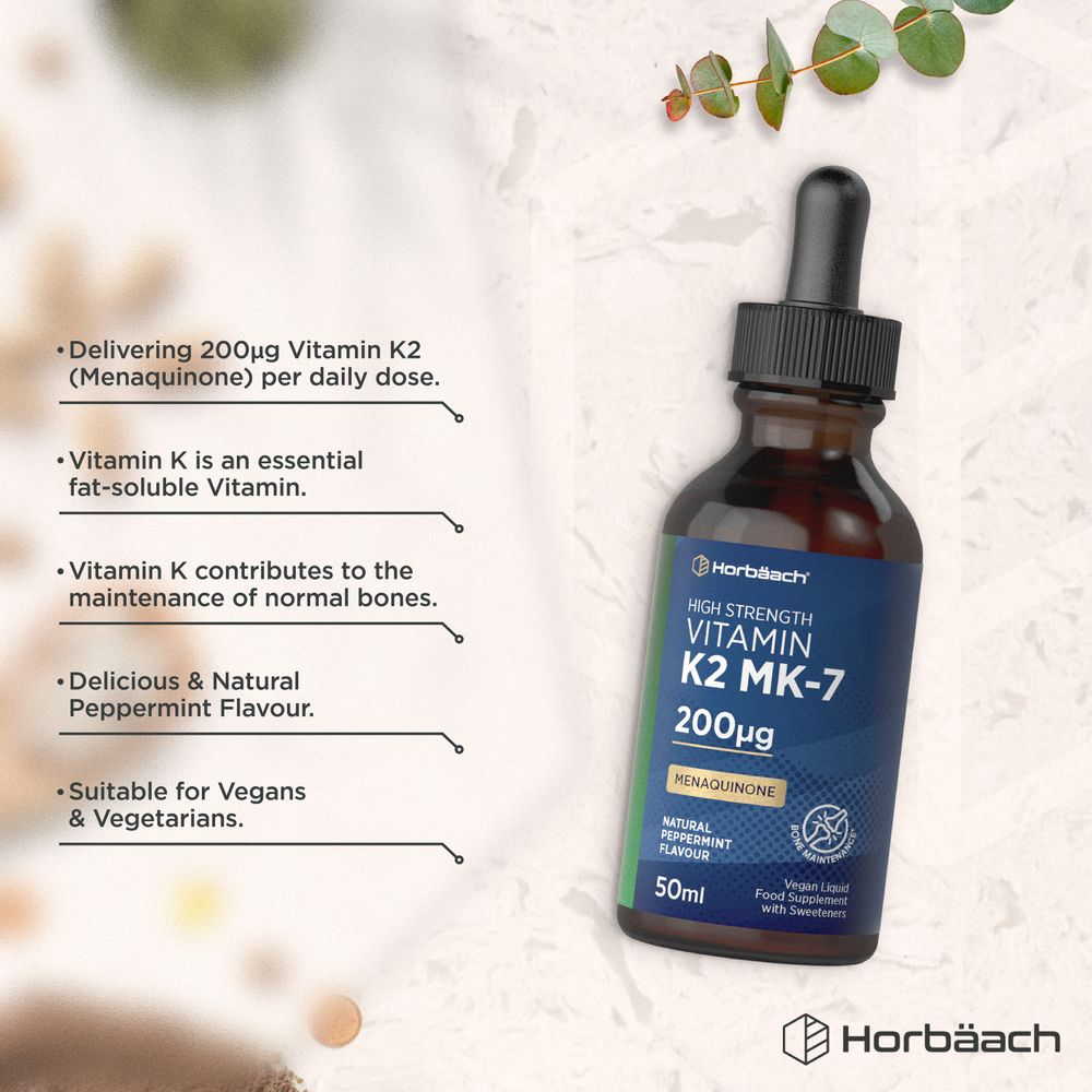 Vitamin K2 MK7 200 ug | 50 ml