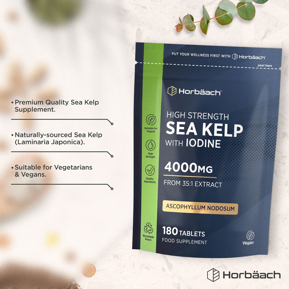 Sea Kelp 4000 mg | 180 Tablets
