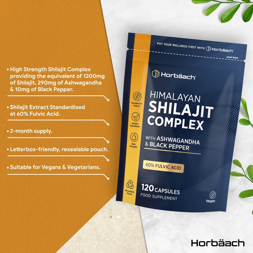 Shilajit Complex 1500 mg | 120 Capsules