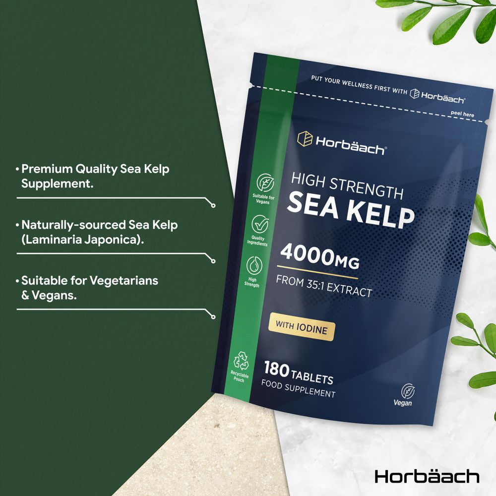 Sea Kelp 4000 mg | 180 Tablets