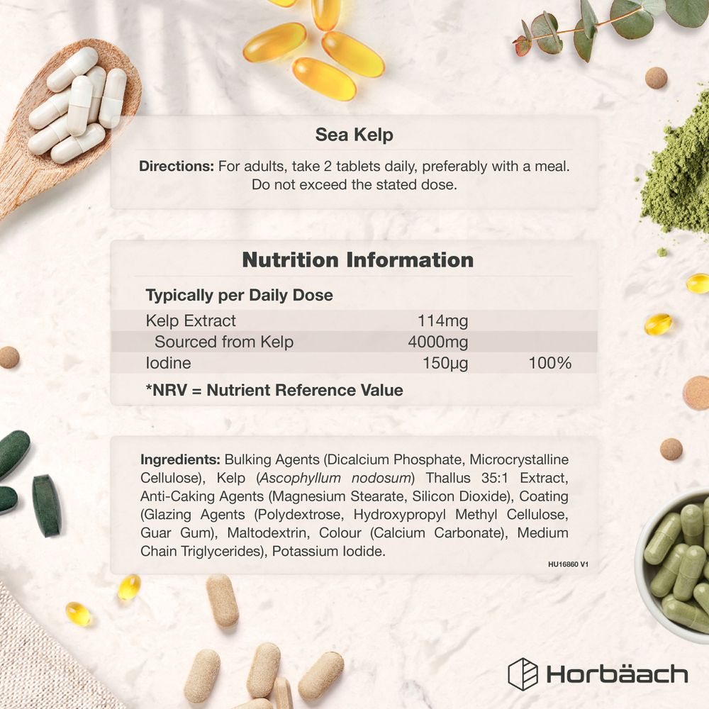 Sea Kelp 4000 mg | 180 Tablets