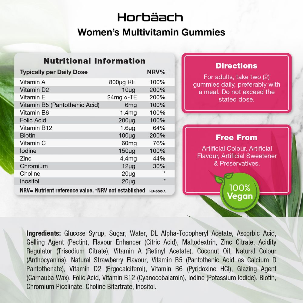 Multivitamins for Women | 60 Gummies