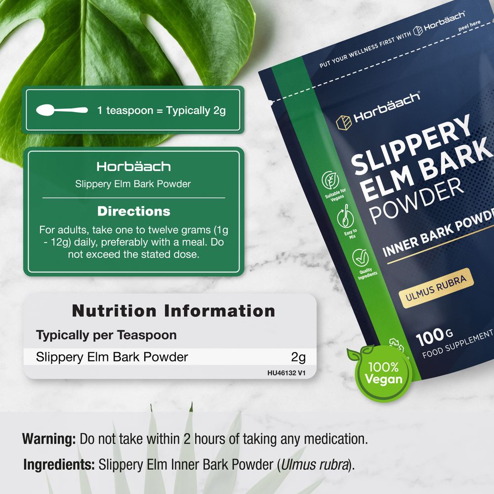 Slippery Elm Bark Powder | 100 g