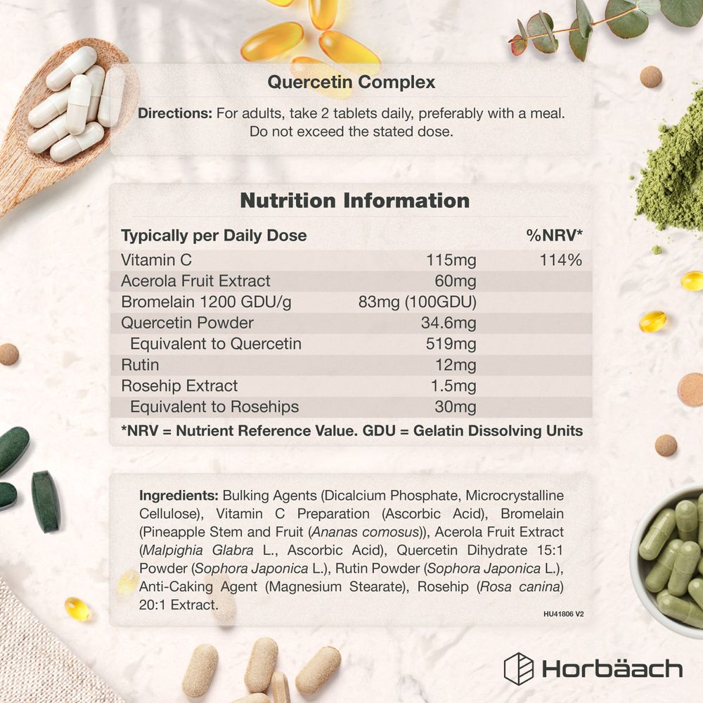 Quercetin Complex 815 mg | 120 Tablets