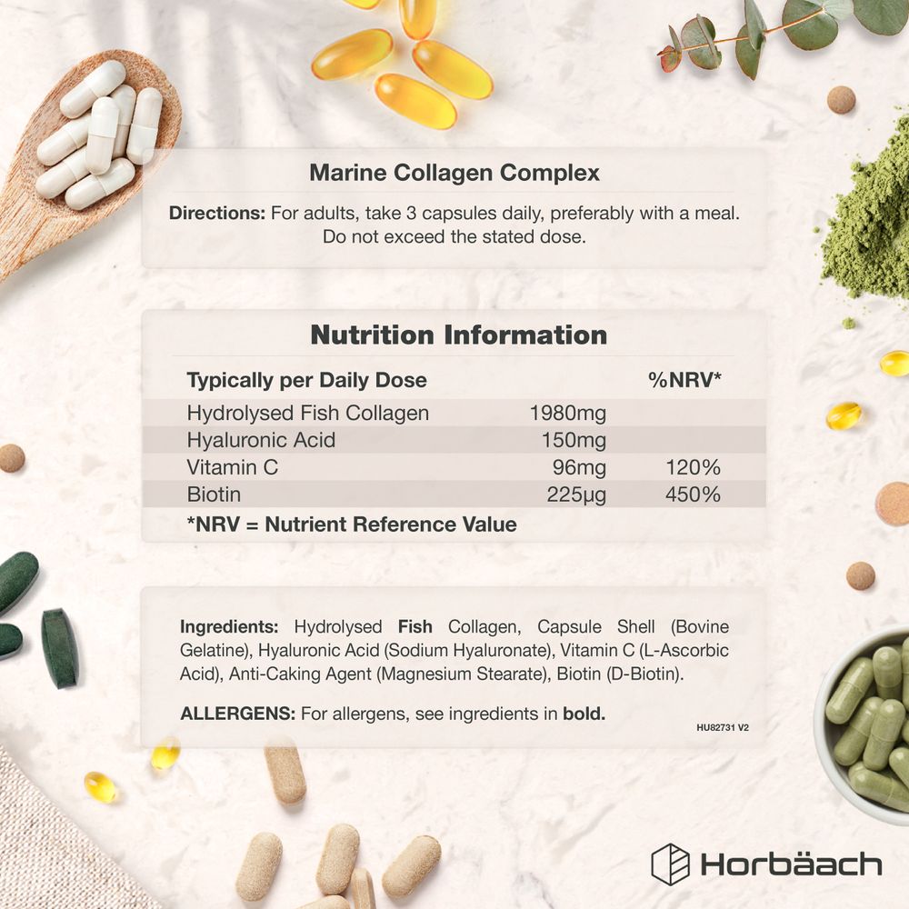 Marine Collagen Complex | 90 Capsules