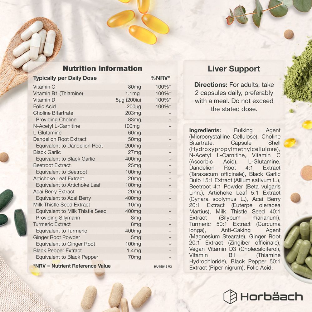 Liver Support Complex | 120 Capsules