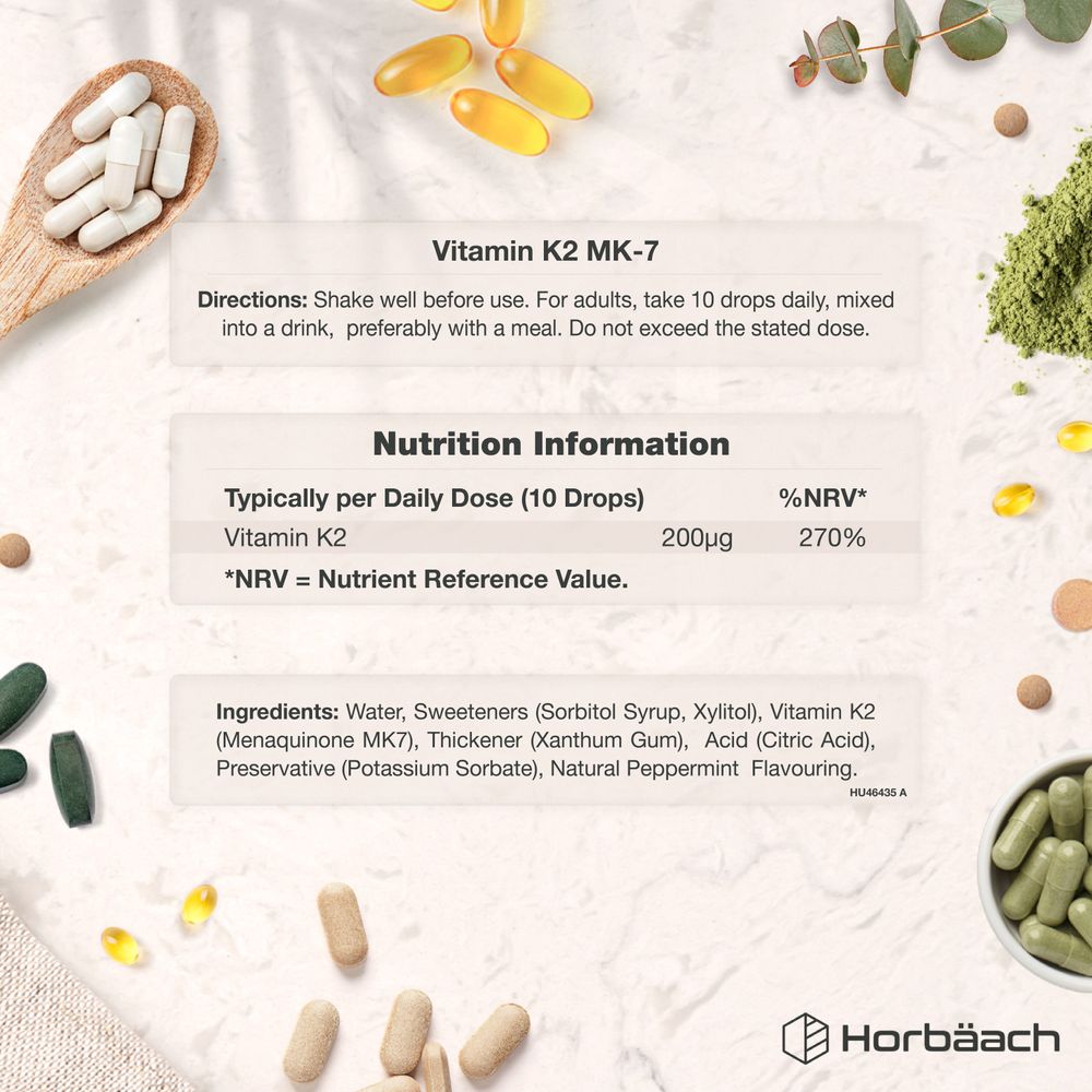 Vitamin K2 MK7 200 ug | 50 ml
