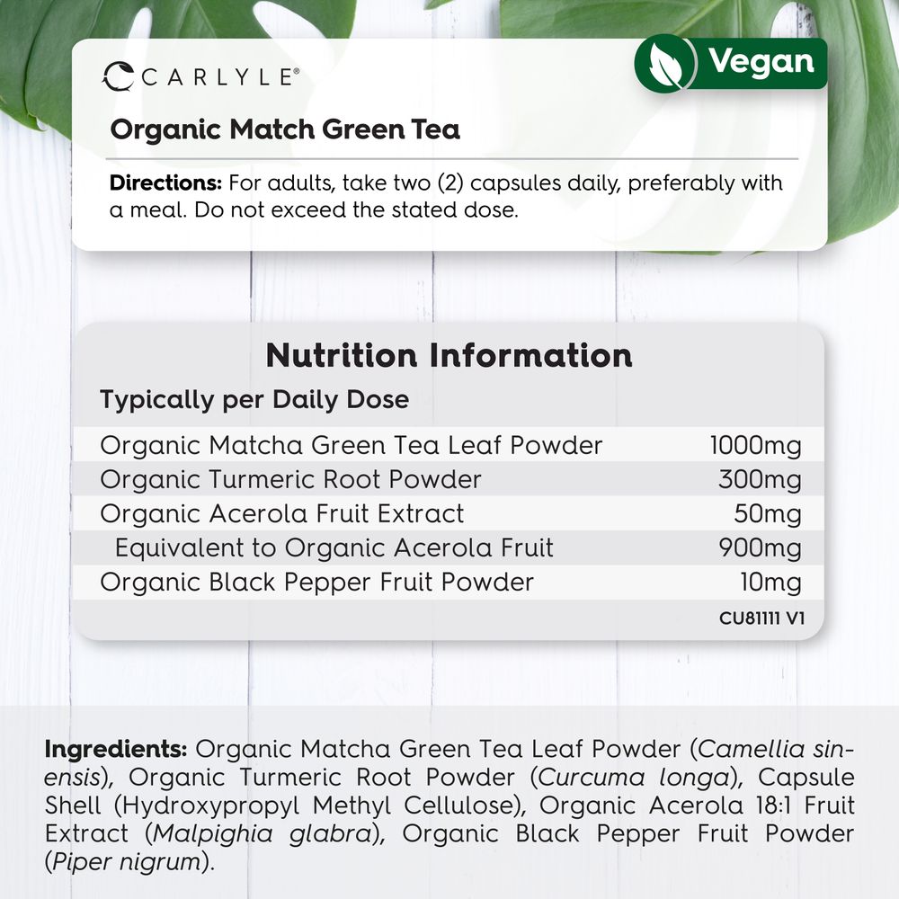 Matcha Green Tea | 60 Capsules