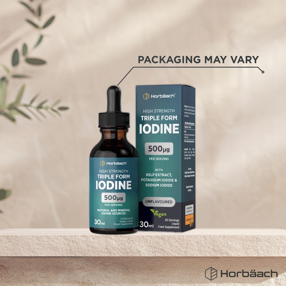Iodine Liquid 500 mcg | 30 ml | Unflavoured