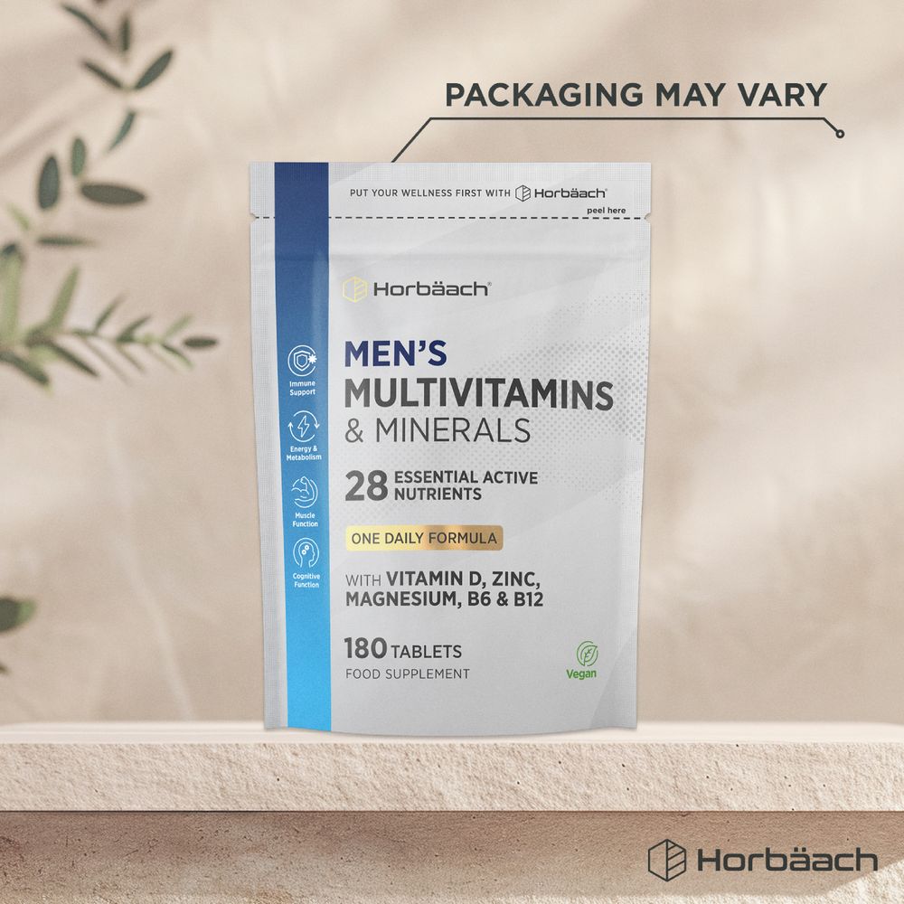 Multivitamins and Minerals for Men | 180 Tablets