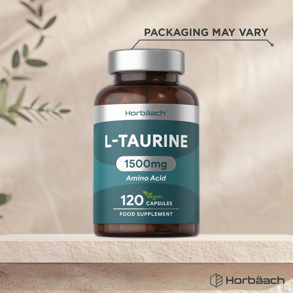 L-Taurine 1500 mg | 120 Capsules