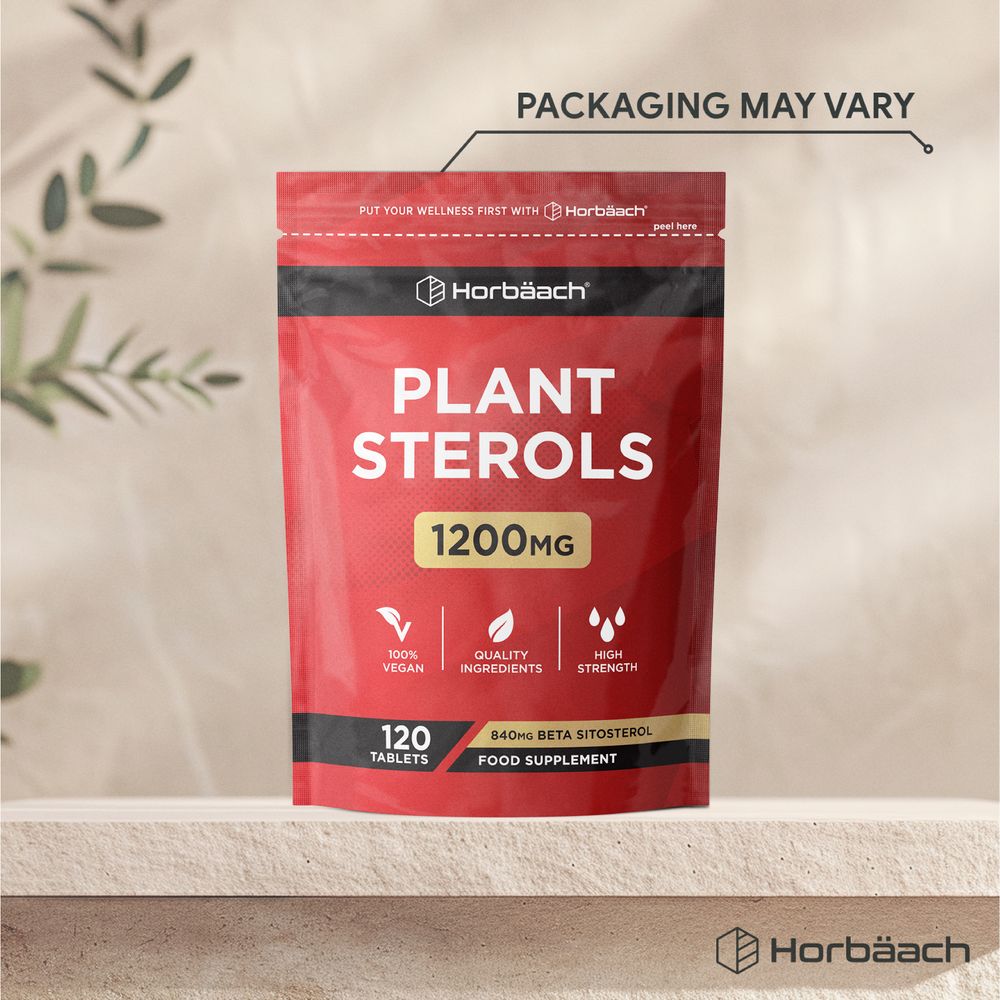 Plant Sterols with Beta Sitosterol 1200 mg | 120 Tablets