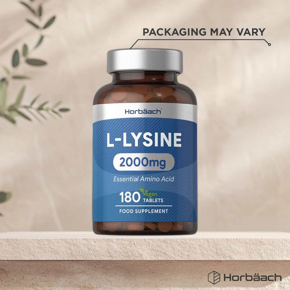 L-Lysine 2000 mg | 180 Tablets