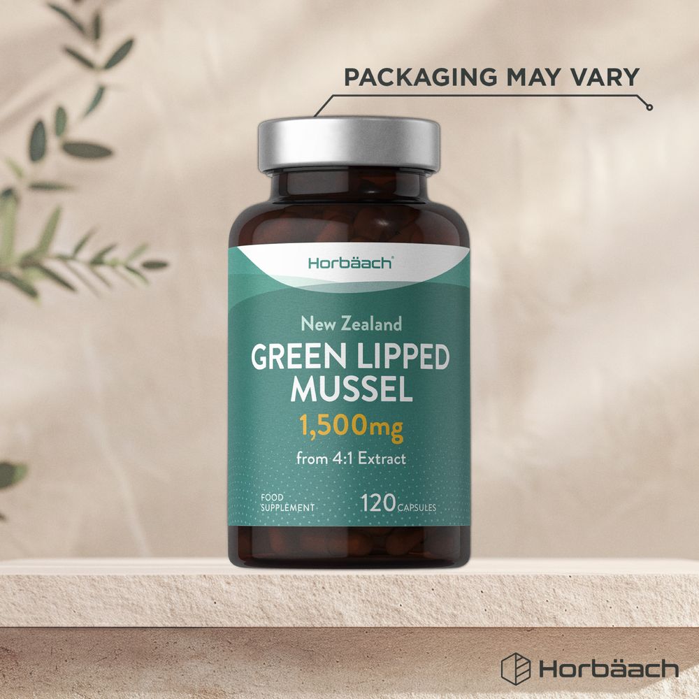Green Lipped Mussel 1500 mg | 120 Capsules