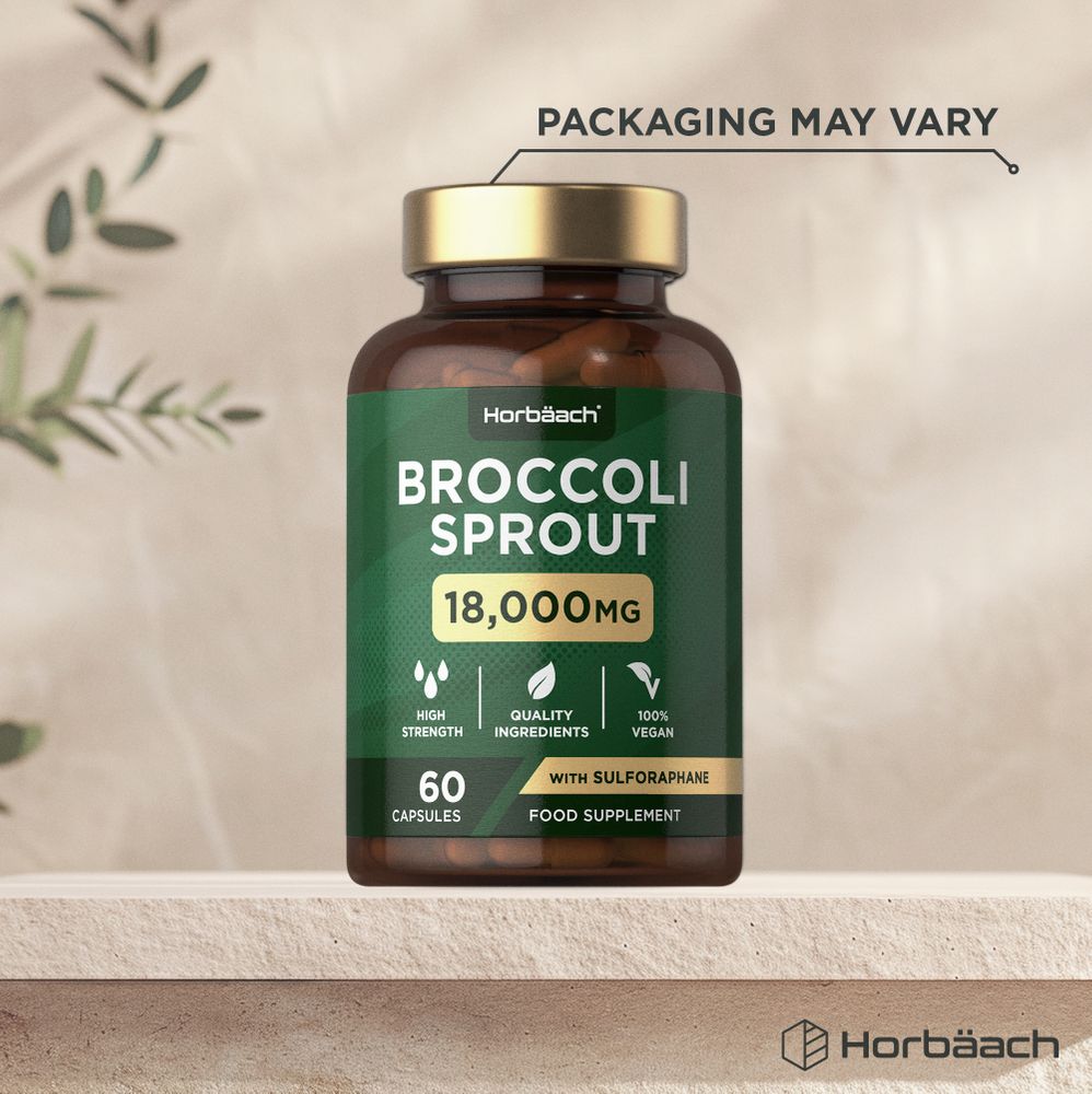 Broccoli Sprout 18,000 mg | 60 Capsules