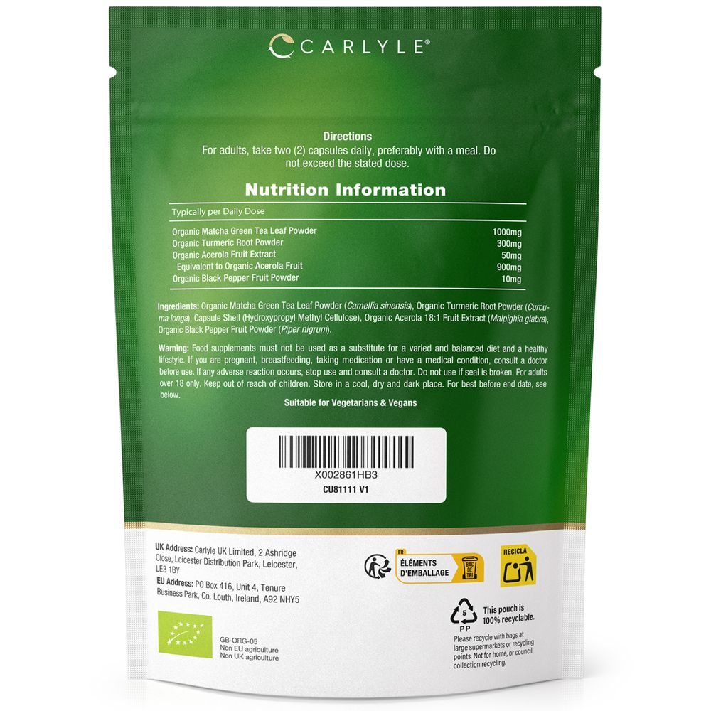 Matcha Green Tea | 60 Capsules