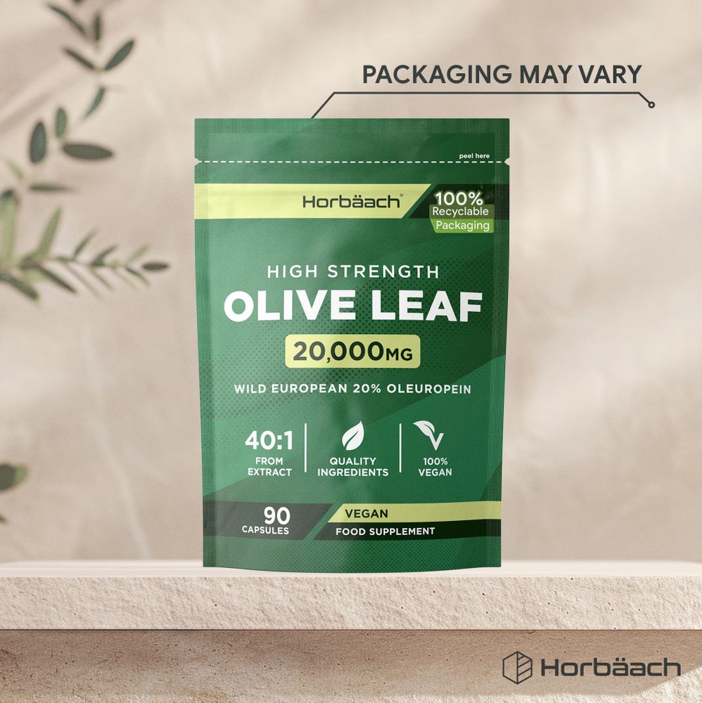 Olive Leaf Extract 20,000 mg | 90 Capsules