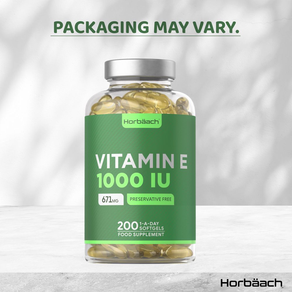 Vitamin E 1000 IU | 200 Softgels