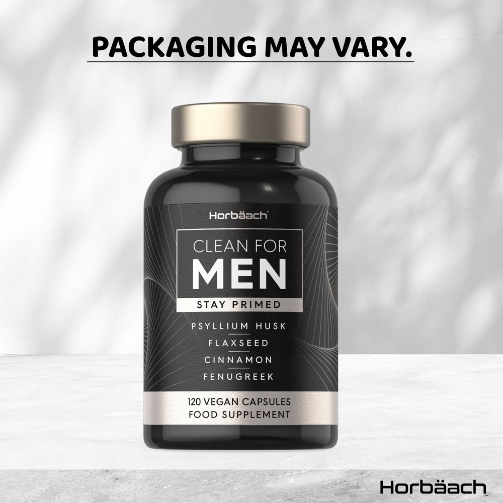 Psyllium Husk Complex for Men | 120 Capsules