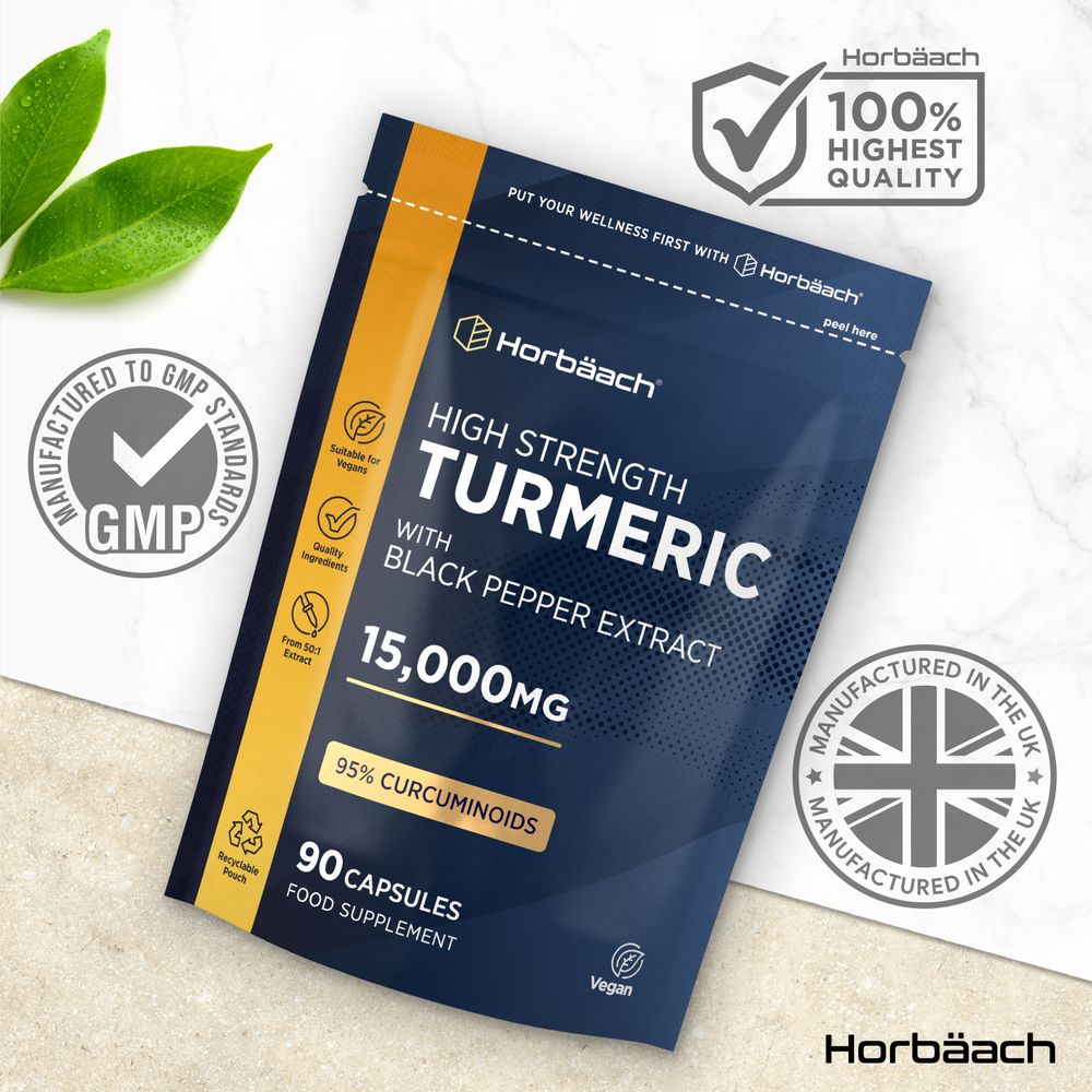 Turmeric 15,000 mg | 90 Capsules