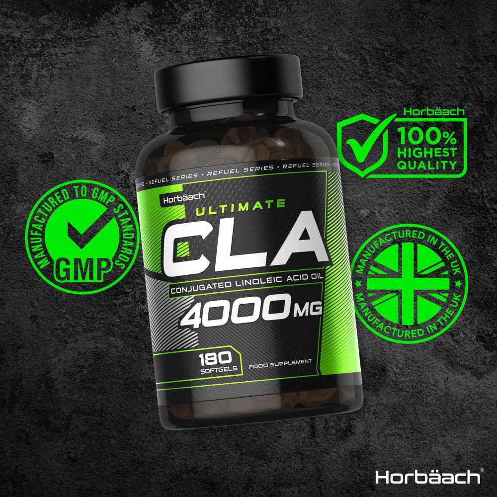 CLA Conjugated Linoleic Acid 4000 mg | 180 Softgels