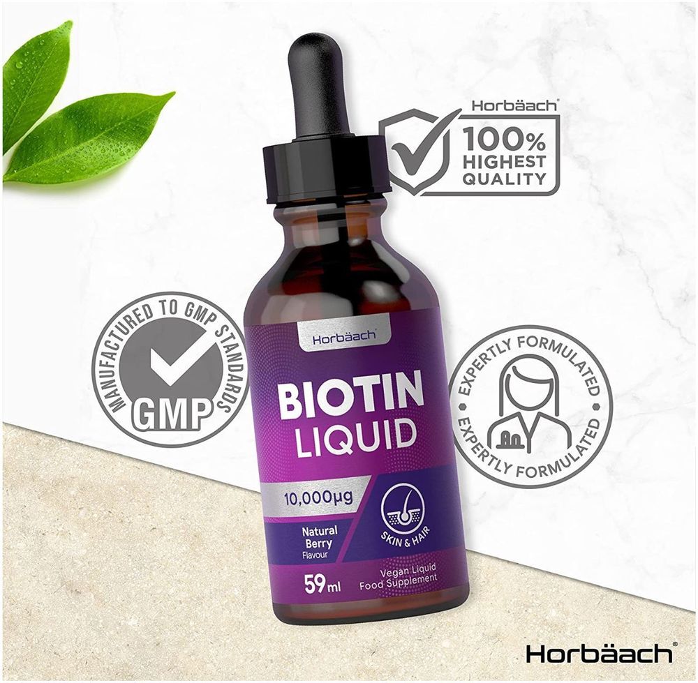 Biotin Liquid 10,000 mcg | 59 ml
