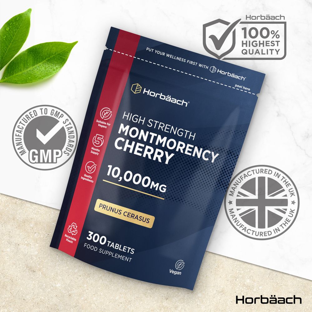 Montmorency Cherry 10,000 mg | 300 Tablets