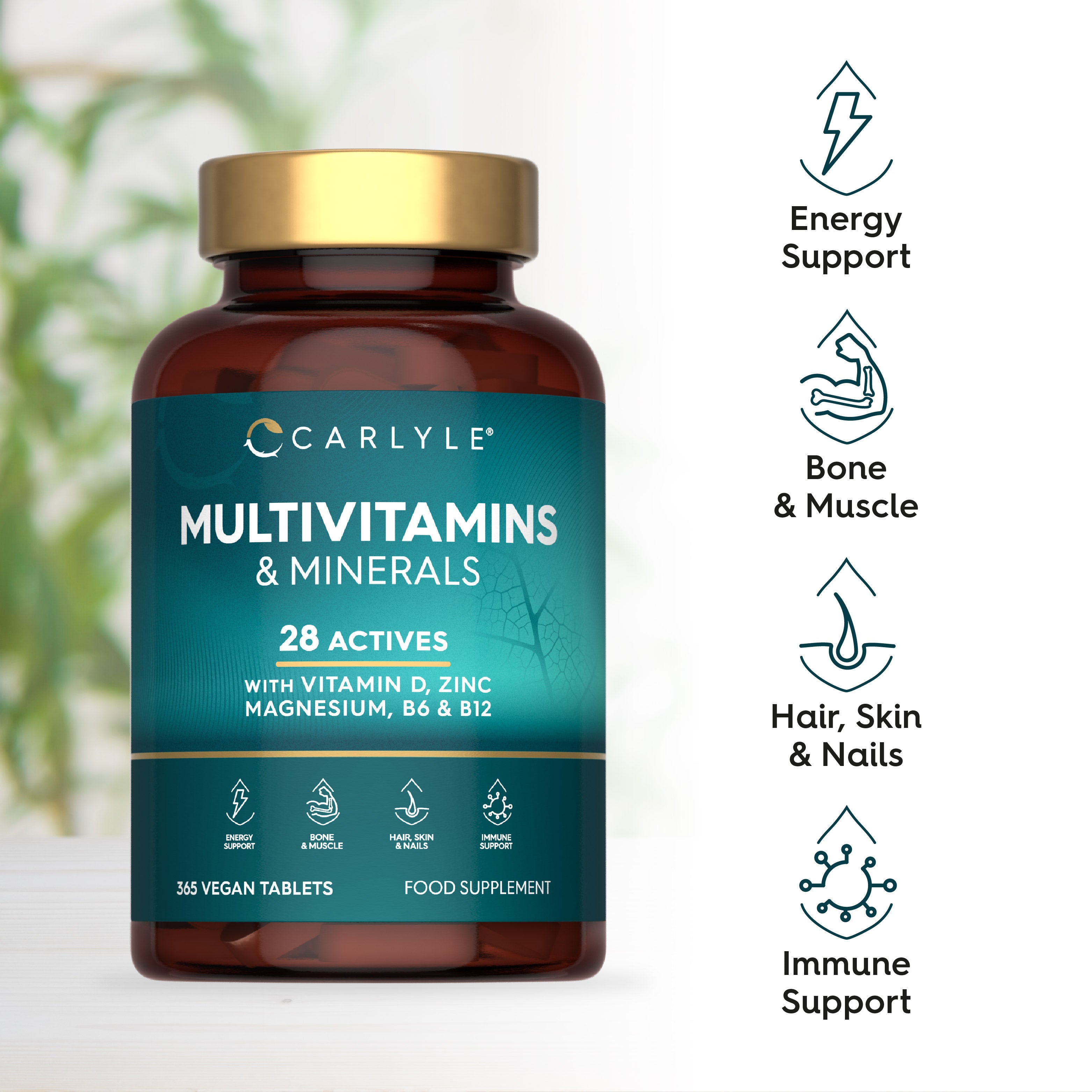 Multivitamins and Minerals | 365 Tablets