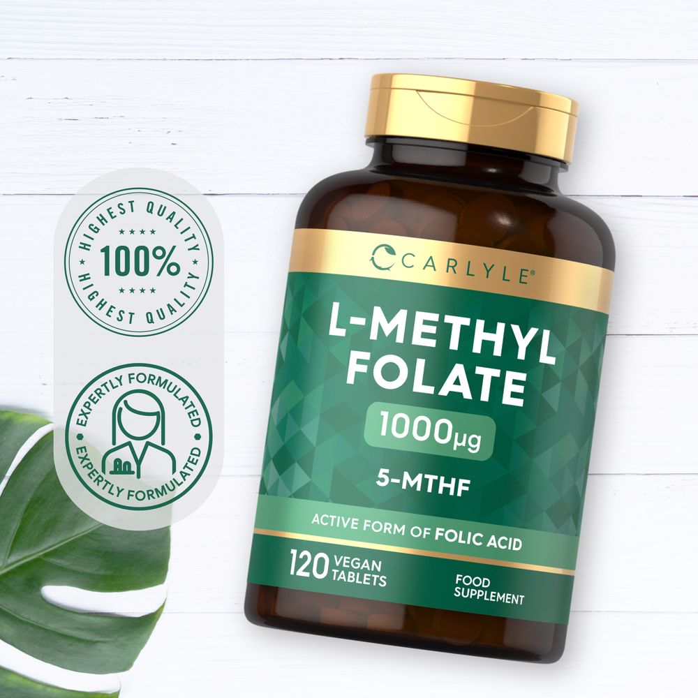 L-Methylfolate 1000 ug | 120 Tablets