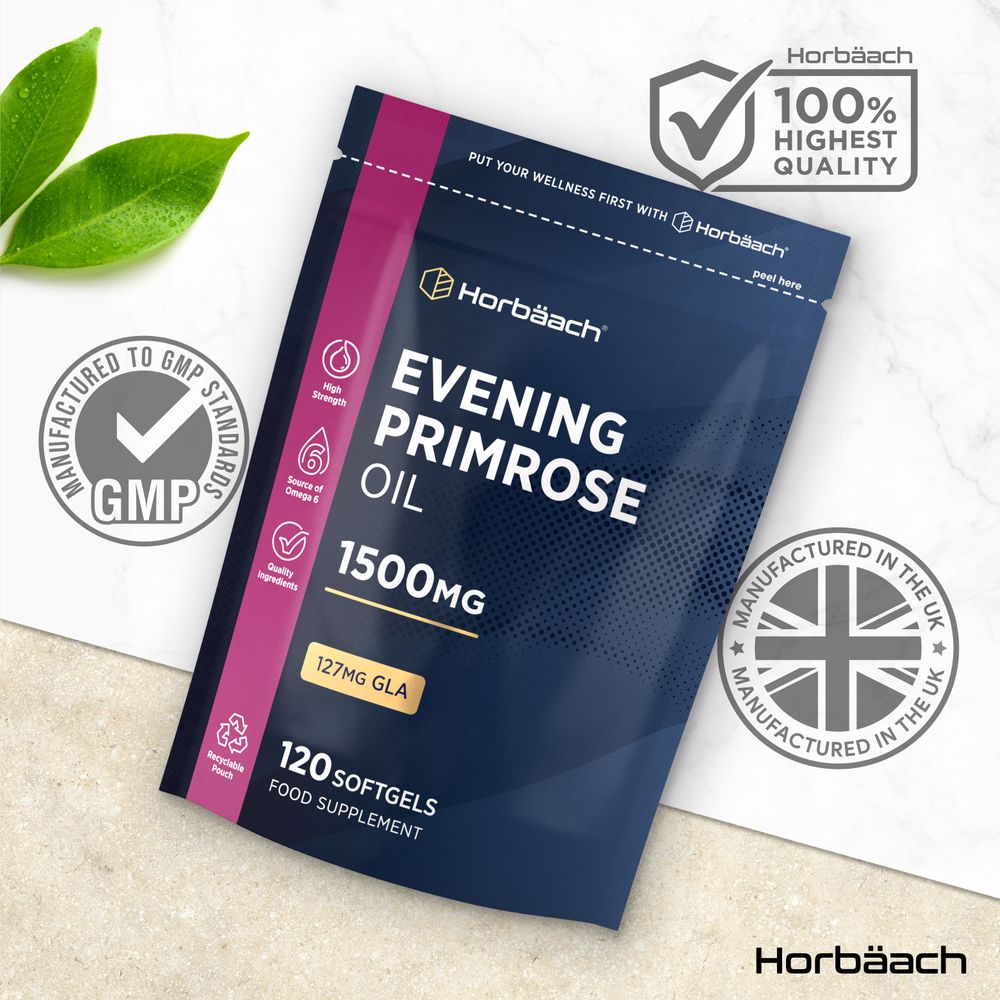 Evening Primrose Oil 1500 mg | 120 Softgels