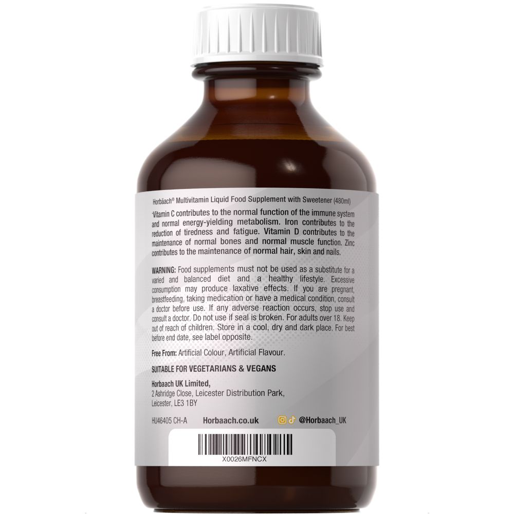 Multivitamin Liquid for Adults | 480mL