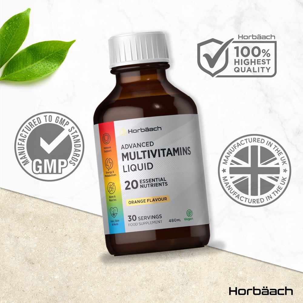 Multivitamin Liquid for Adults | 480mL