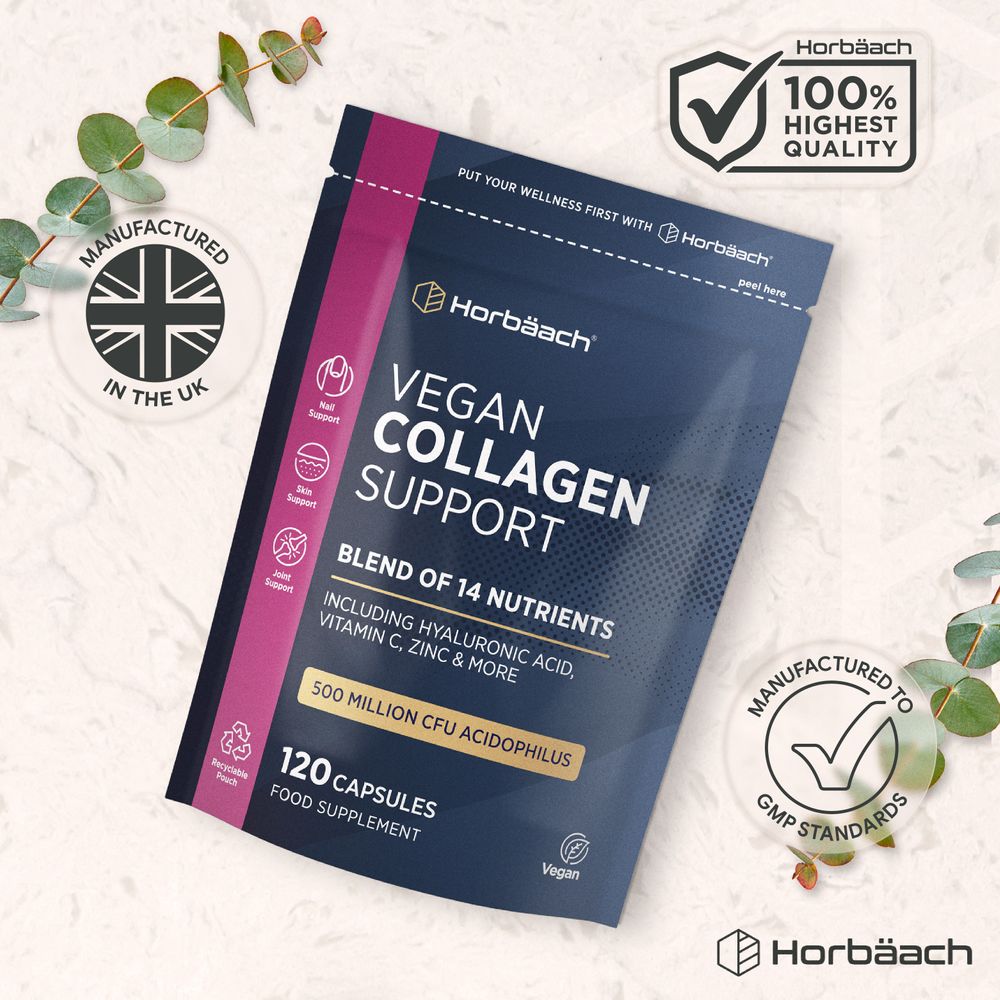 Collagen Support Complex | Vegan | 120 Capsules